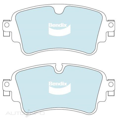 DISC PAD BENDIX EURO+ REAR AUDI 8W 129*58.9*16.6mm - DB2510EURO+