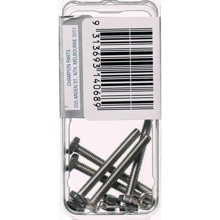 CHAMPION AUTO PARTS Champion Stainless Steel Screw & Nut Pack 4 x 35 CSP38