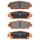 REAR DISC BRAKE PADS - TOYOTA LEXUS LS400 90-94 DB1234F