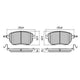RDA PHANTOM CERAMIC BRAKE PAD SET NISSAN MURANO PNZ51 TANZ50 RDC1516
