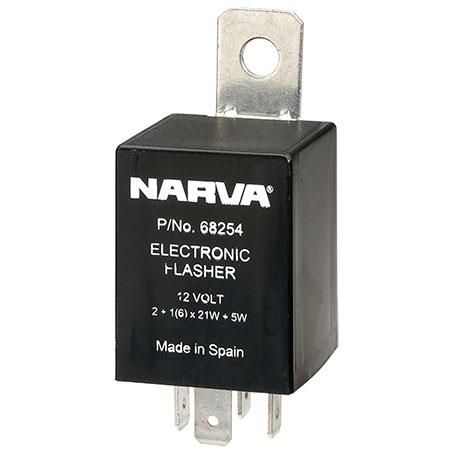 Narva ELECTRONIC FLASHER 12V 4 PIN