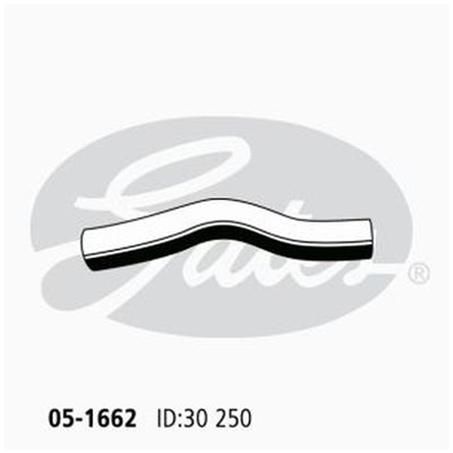 Gates Radiator Hose Upper 05-1662