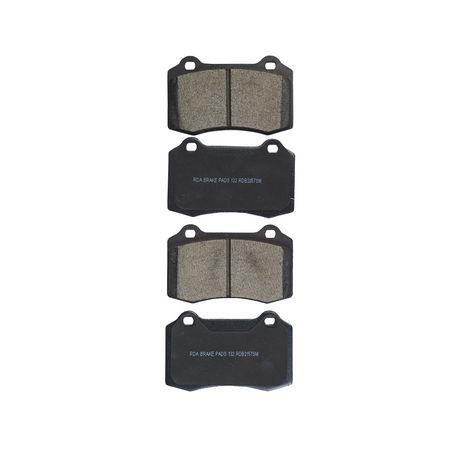 RDA BRAKES RDA GP Max General Purpose Low Metallic Brake Pad Set RDB2157