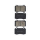 RDA BRAKES RDA GP Max General Purpose Low Metallic Brake Pad Set RDB2157