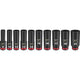 Milwaukee 10 Pc 3/8in Dr Deep Impact Socket Set - Metric 49667051