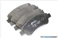 Remsa FRONT DISC BRAKE PADS - CITROEN PEUGEOT RENAULT 208,1007 05-