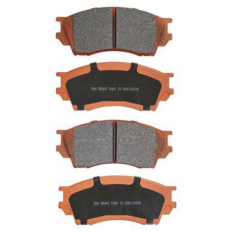 RDA GP MAX LOW METALLIC BRAKE PAD SET FORD MAZDA RDB1326