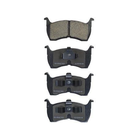 RDA GP MAX LOW METALLIC BRAKE PAD SET FORD RDB1108