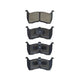 RDA GP MAX LOW METALLIC BRAKE PAD SET FORD RDB1108