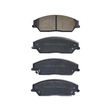 RDA GP MAX LOW METALLIC BRAKE PAD SET TOYOTA AURION CAMRY RDB2046
