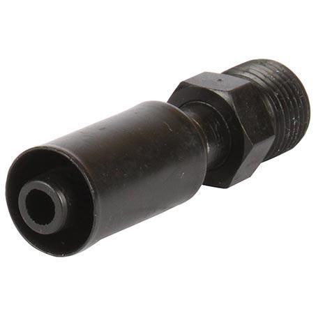 Atco Steel Fitting # 8 MIOR - Reduced Beadlock #8 Straight SRX1802