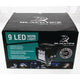 Blacktips 9 LED Work Light 60DEG BLB070960