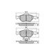RDA PHANTOM CERAMIC BRAKE PAD SET FORD FIESTA MAZDA2 RDC1724