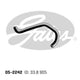 Gates Radiator Hose Upper 05-2242