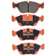 RDA BRAKES RDA GP Max General Purpose Low Metallic Brake Pad Set RDB1261
