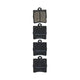 RDA BRAKES RDA GP Max General Purpose Low Metallic Brake Pad Set RDB1428