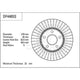 TRW Disc Brake Rotor 278mm x 23 Min