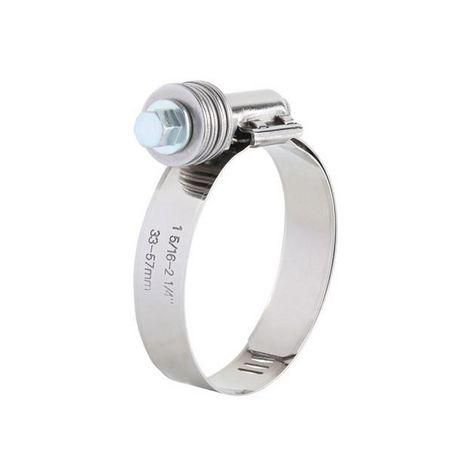 Tridon Constant Tension Clamp 33-57mm Stainless Steel Perforated Band TCT028P