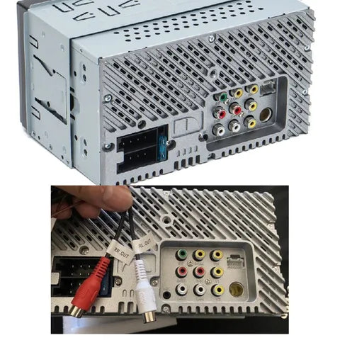 Nakamichi NAM1712 Double DIN Android Auto & Apple CarPlay Head Unit | MirrorLink & 7" Touchscreen Multimedia Receiver