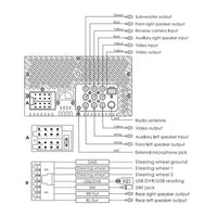 Nakamichi NAM1712 Double DIN Android Auto & Apple CarPlay Head Unit | MirrorLink & 7" Touchscreen Multimedia Receiver