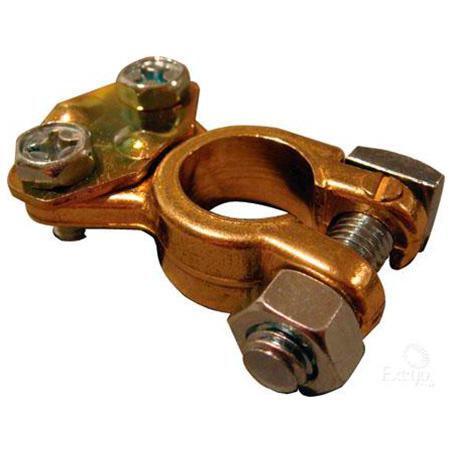 Icon Battery Terminal End Entry Saddle Type Positive Or Negative 1Pce BT10-6UNIBL