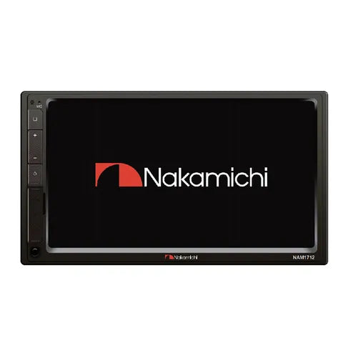 Nakamichi NAM1712 Double DIN Android Auto & Apple CarPlay Head Unit | MirrorLink & 7" Touchscreen Multimedia Receiver