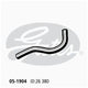 Gates Radiator Hose Upper 05-1904