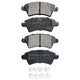 RDA BRAKES RDA GP Max General Purpose Low Metallic Brake Pad Set RDB2123