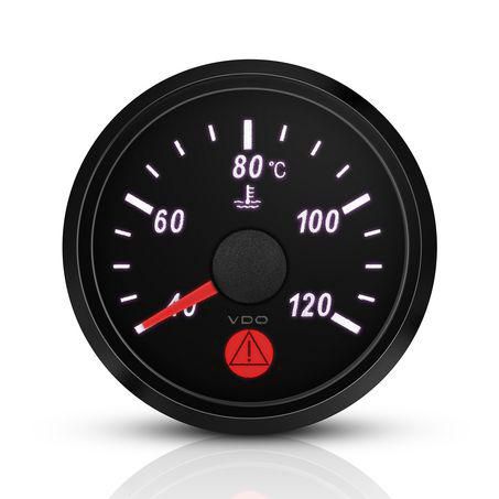 VDO SingleViu Water Temp Gauge 40-120°C A2C3833320030