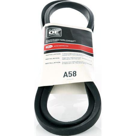 Gates Fan Belt - V-Belt (A-Section) A58