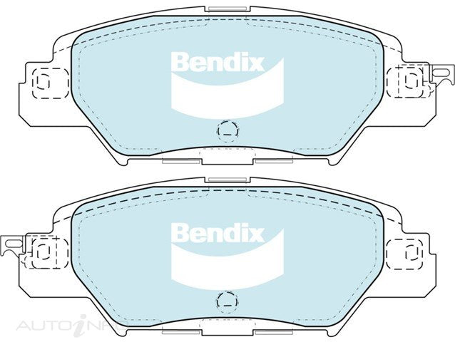 D/PAD CPLUS RR MAZ CX5 112*43*15mm ELECTRIC H/BRK - DB2414CP