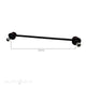 SWAY BAR LINK HONDA JAZZ FIT FR LH LINK 320MM 10MM ENDS - 04-42453