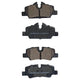RDA BRAKES RDA GP Max General Purpose Low Metallic Brake Pad Set RDB2265