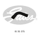 Gates Radiator Hose Upper 05-0206