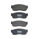 RDA BRAKES RDA GP Max General Purpose Low Metallic Brake Pad Set RDB309