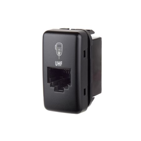 Narva OE Style Push Button Switch, UHF Radio Symbol, 12V Blue Illumination,