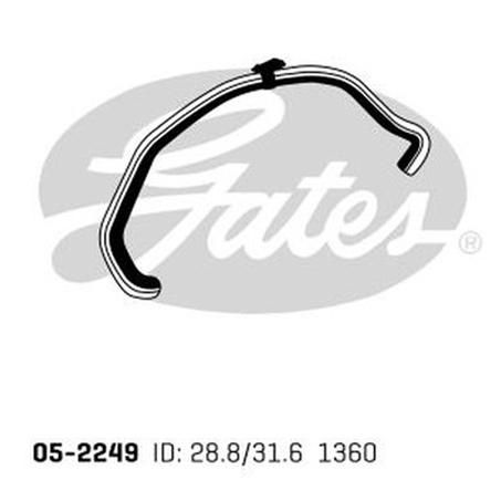 Gates Radiator Hose 05-2249