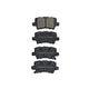 RDA BRAKES RDA GP Max General Purpose Low Metallic Brake Pad Set RDB2140