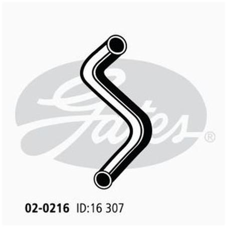 Gates Moulded Heater Hose 02-0216