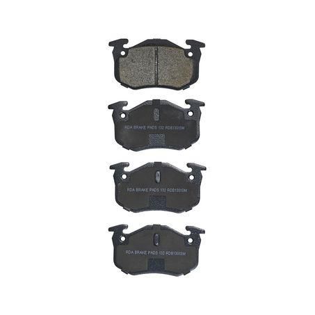RDA GP MAX LOW METALLIC BRAKE PAD SET CITROEN PEUGEOT RENAULT RDB1301
