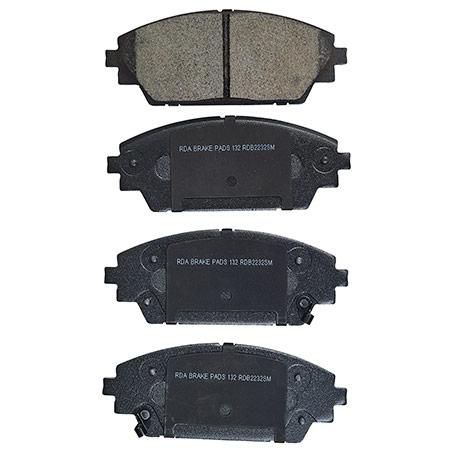 RDA BRAKES RDA GP Max General Purpose Low Metallic Brake Pad Set RDB2232
