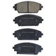 RDA BRAKES RDA GP Max General Purpose Low Metallic Brake Pad Set RDB2232