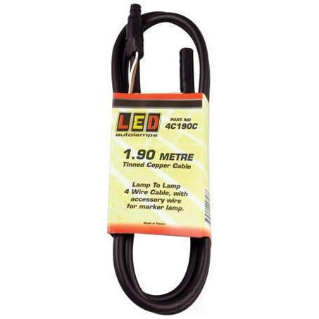 ACL Lamp To Lamp Cable 4 Core 1.9M Suit LED Autolamps