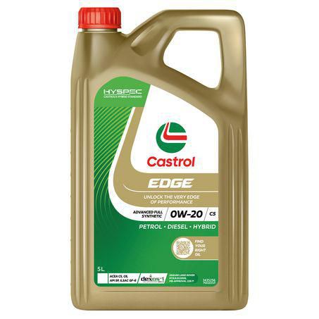 3435256 - Castrol EDGE C5 0W-20 Engine Oil 5L