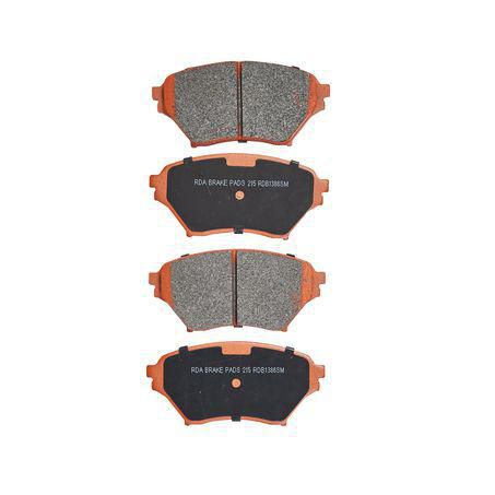 RDA BRAKES RDA GP Max General Purpose Low Metallic Brake Pad Set RDB1386