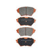 RDA BRAKES RDA GP Max General Purpose Low Metallic Brake Pad Set RDB1386