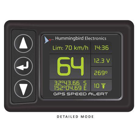 HBIRD Hummingbird GPS Speedometer HMSA3000