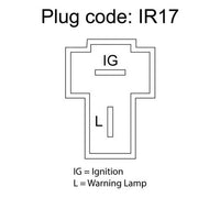 OEX ALTERNATOR 12V 50A DENSO STYLE DXA418
