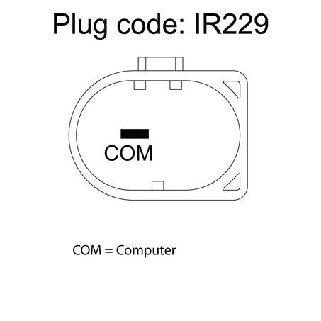 Bosch Alternator 12V 180A 1986A01048