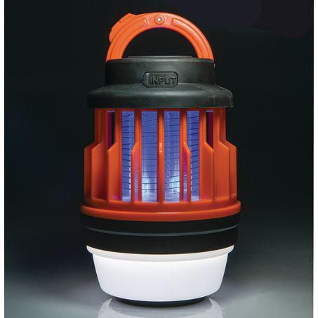 MAXITRAC Maxi Trac 3 In 1 Rechargeable Camp Lantern With Bug Zapper MTCLIZ